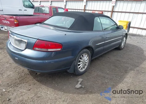 2002 Chrysler Sebring Lxi from USA, damaged, VIN 1C3EL55R02N173898